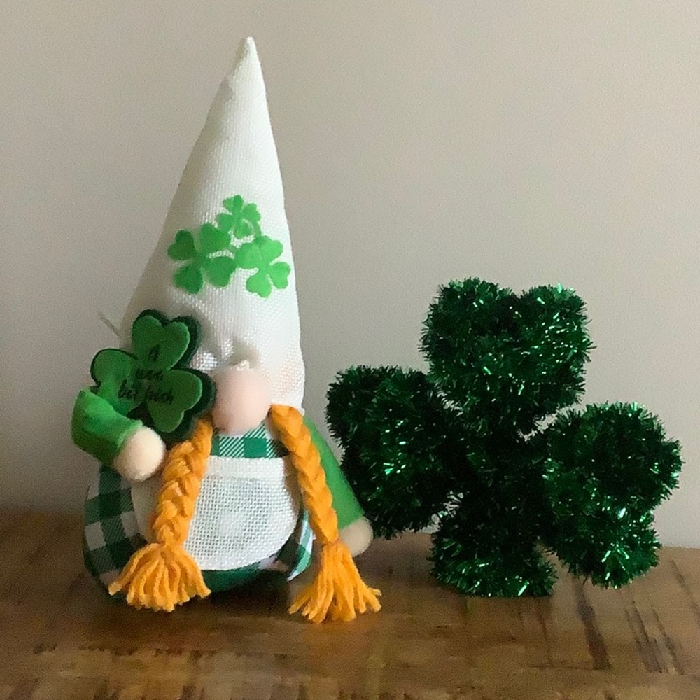 St. Patrick’s Day weighted gnome- LAST ONE